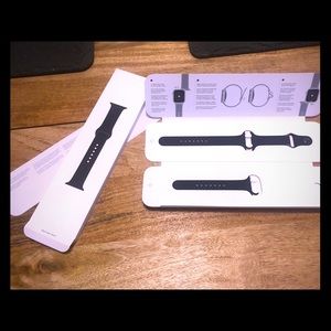 44 MM Black Apple Watch Sport Band